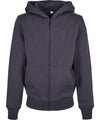 Organic kids basic zip hoodie