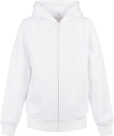 Organic kids basic zip hoodie