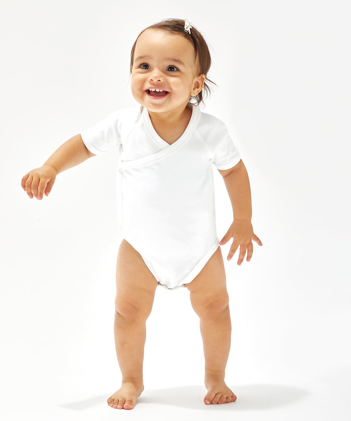 Baby organic kimono bodysuit