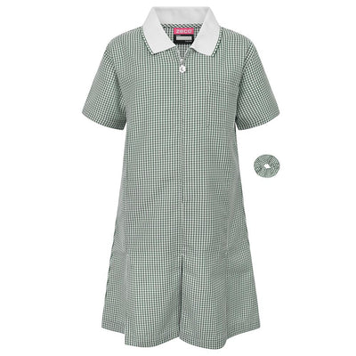 Gingham Summer Dress & Gingham Sun Hat - Schoolwear Centres | School Uniform Centres