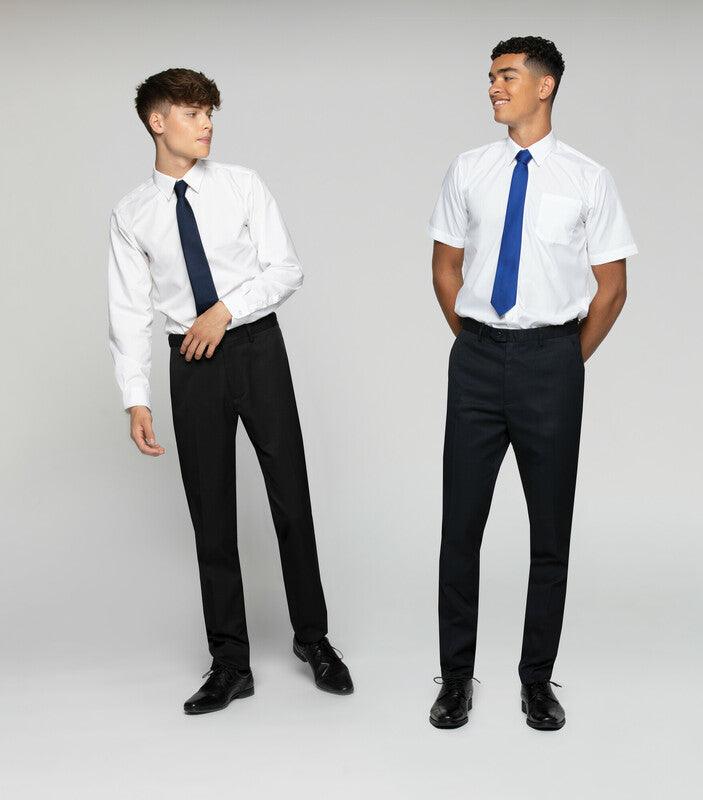 Boys Shirts (Long Sleeve) Twin Packs | Non-Iron Shirt | Available in 7 Colours - Schoolwear Centres | School Uniforms near me