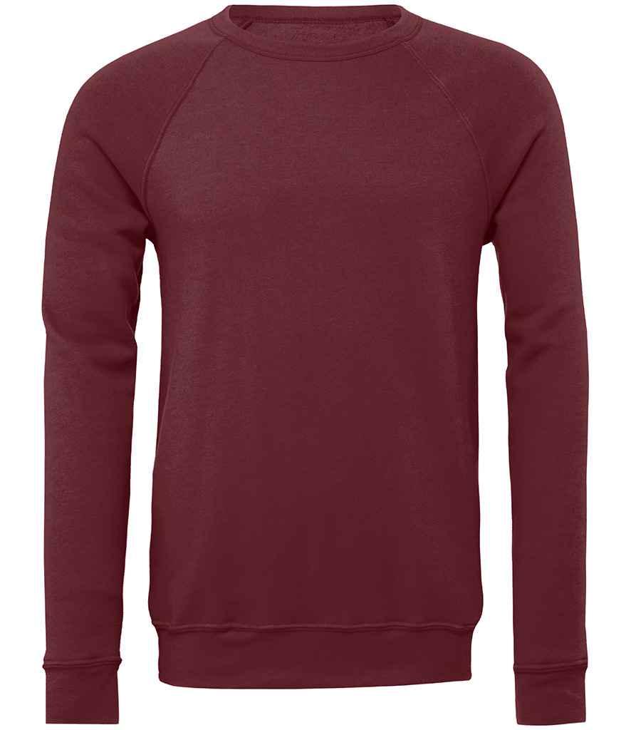 Canvas Unisex Sponge Fleece Sweatshirt | Maroon Sweatshirt Bella+Canvas style-cv3901 Schoolwear Centres