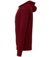 Canvas Unisex Tri-Blend Full Zip Hoodie | Cardinal Red Tri-Blend Hood Bella+Canvas style-cv3909 Schoolwear Centres