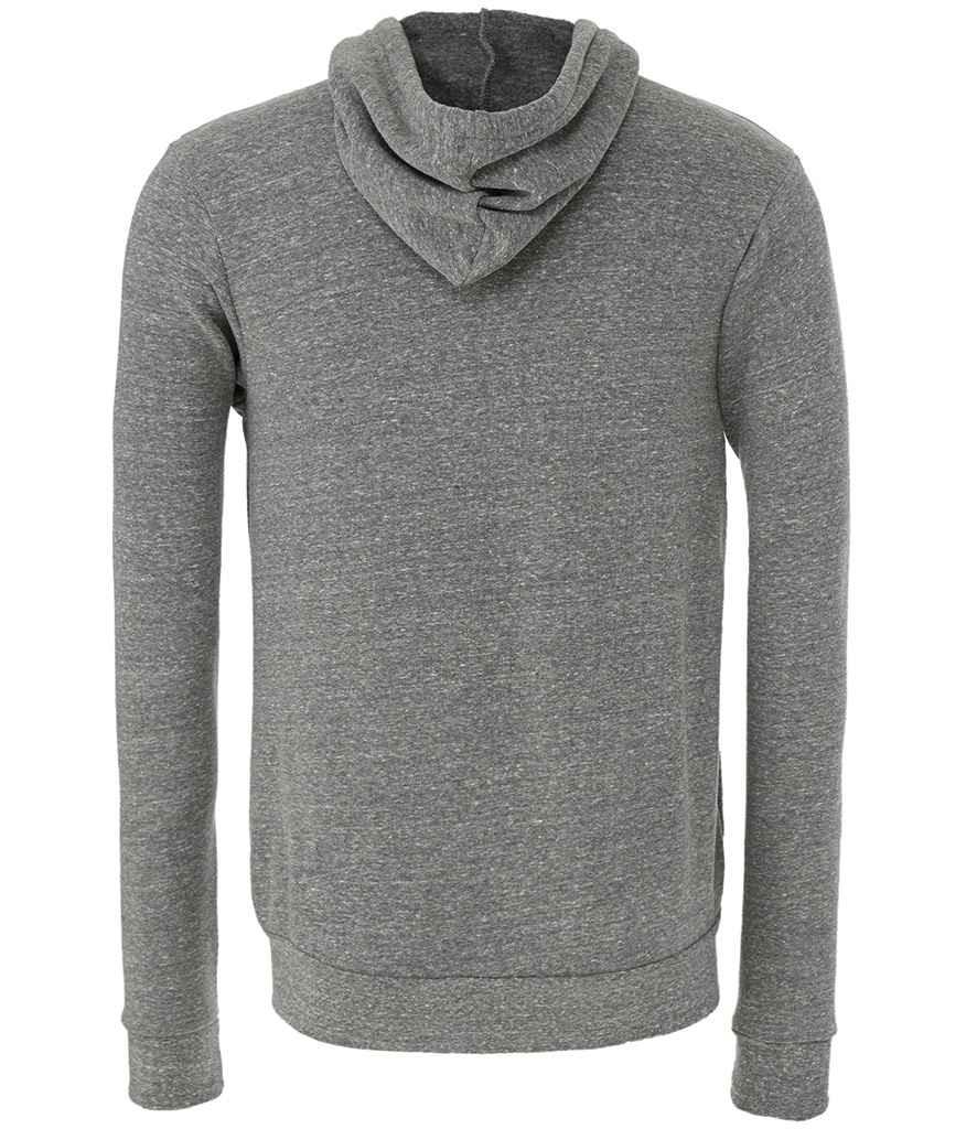 Canvas Unisex Tri-Blend Full Zip Hoodie | Grey Tri-Blend Hood Bella+Canvas style-cv3909 Schoolwear Centres