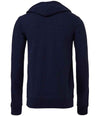 Canvas Unisex Tri-Blend Full Zip Hoodie | Navy Tri-Blend Hood Bella+Canvas style-cv3909 Schoolwear Centres