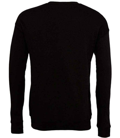 Canvas Unisex Drop Shoulder Sweatshirt | Black Sweatshirt Bella+Canvas style-cv3945 Schoolwear Centres