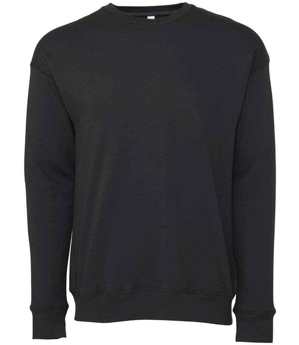 Canvas Unisex Drop Shoulder Sweatshirt | DTG Dark Grey Sweatshirt Bella+Canvas style-cv3945 Schoolwear Centres