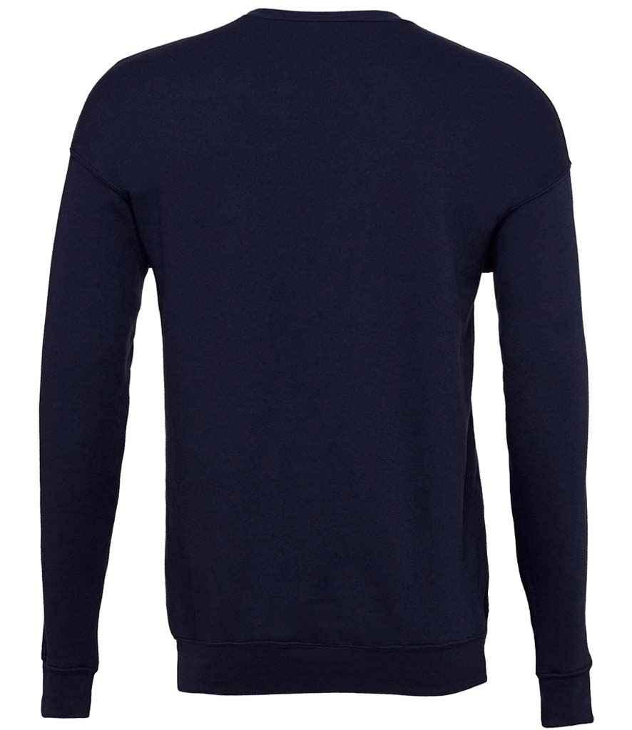 Canvas Unisex Drop Shoulder Sweatshirt | Navy Sweatshirt Bella+Canvas style-cv3945 Schoolwear Centres