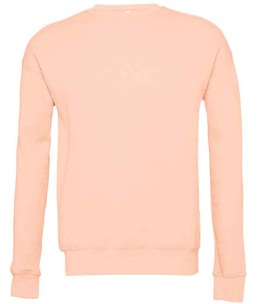 Canvas Unisex Drop Shoulder Sweatshirt | Peach Sweatshirt Bella+Canvas style-cv3945 Schoolwear Centres
