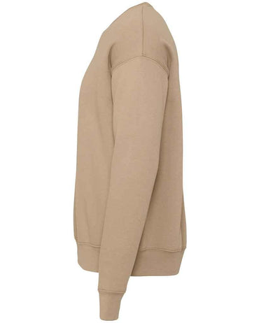 Canvas Unisex Drop Shoulder Sweatshirt | Tan Sweatshirt Bella+Canvas style-cv3945 Schoolwear Centres