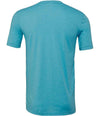 Canvas Unisex Heather CVC T-Shirt | Heather Aqua T-Shirt Bella+Canvas style-cvc3001 Schoolwear Centres