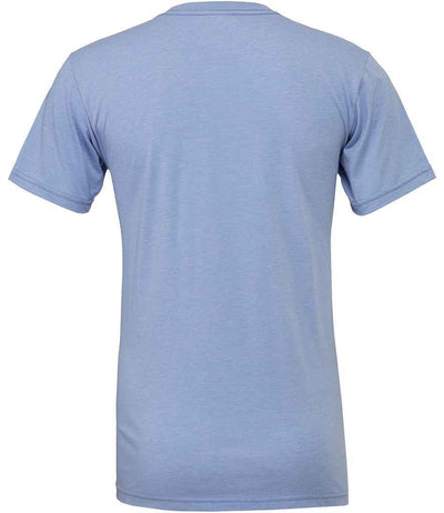 Canvas Unisex Heather CVC T-Shirt | Heather Blue T-Shirt Bella+Canvas style-cvc3001 Schoolwear Centres