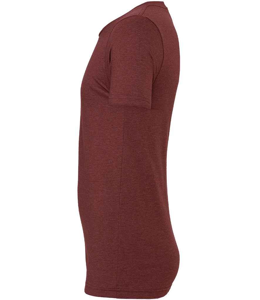Canvas Unisex Heather CVC T-Shirt | Heather Cardinal Red T-Shirt Bella+Canvas style-cvc3001 Schoolwear Centres