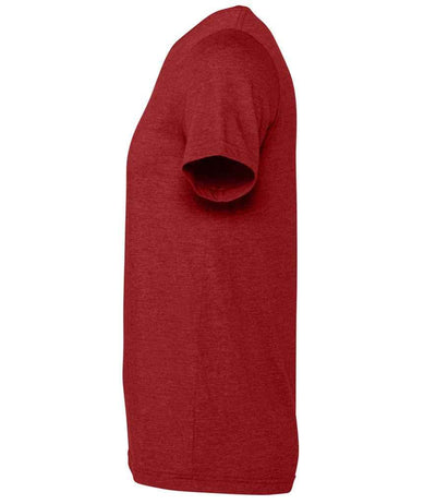 Canvas Unisex Heather CVC T-Shirt | Heather Canvas Red T-Shirt Bella+Canvas style-cvc3001 Schoolwear Centres