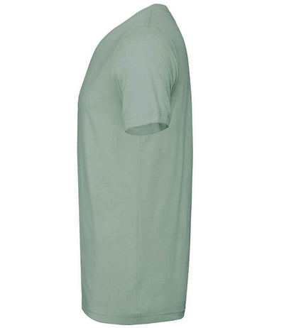 Canvas Unisex Heather CVC T-Shirt | Heather Dusty Blue T-Shirt Bella+Canvas style-cvc3001 Schoolwear Centres