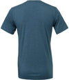 Canvas Unisex Heather CVC T-Shirt | Heather Deep Teal T-Shirt Bella+Canvas style-cvc3001 Schoolwear Centres