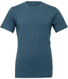 Canvas Unisex Heather CVC T-Shirt | Heather Deep Teal T-Shirt Bella+Canvas style-cvc3001 Schoolwear Centres