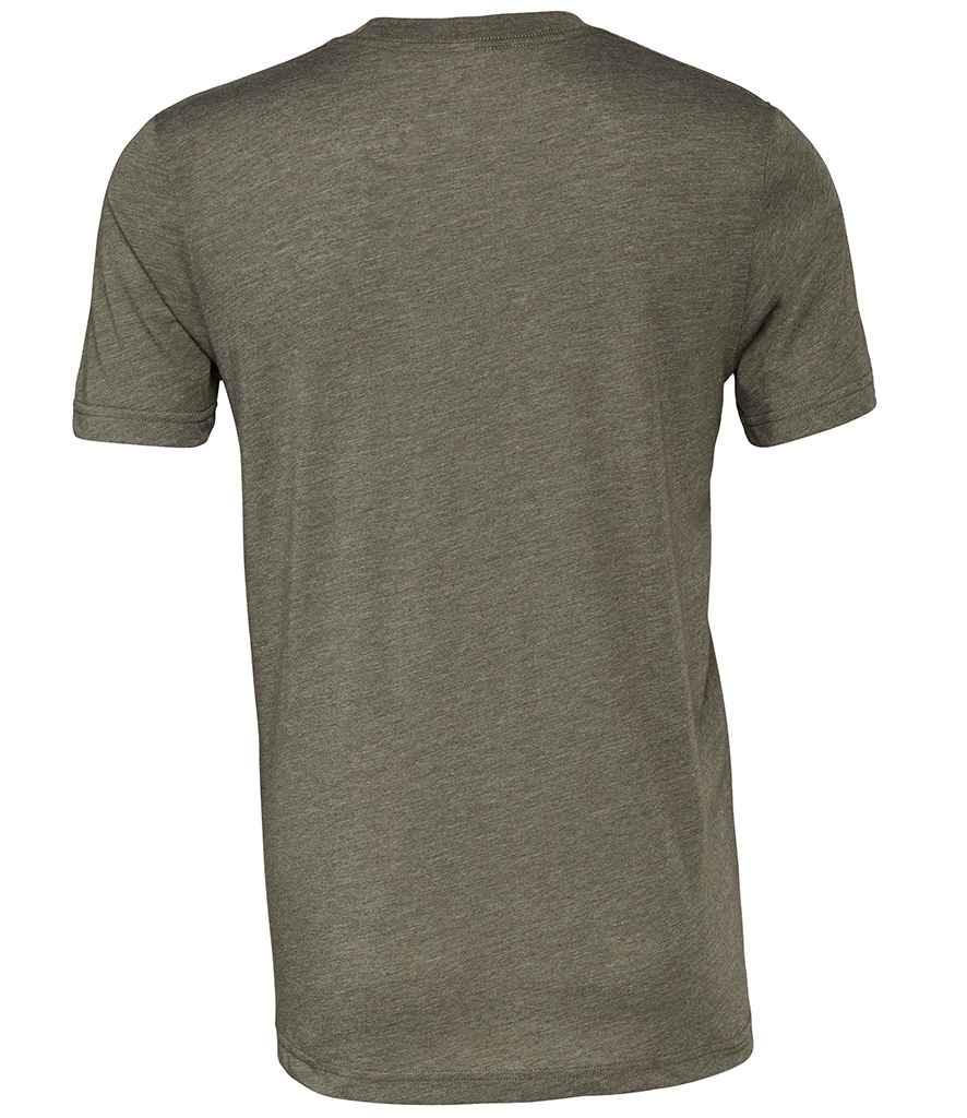 Canvas Unisex Heather CVC T-Shirt | Heather Military Green T-Shirt Bella+Canvas style-cvc3001 Schoolwear Centres