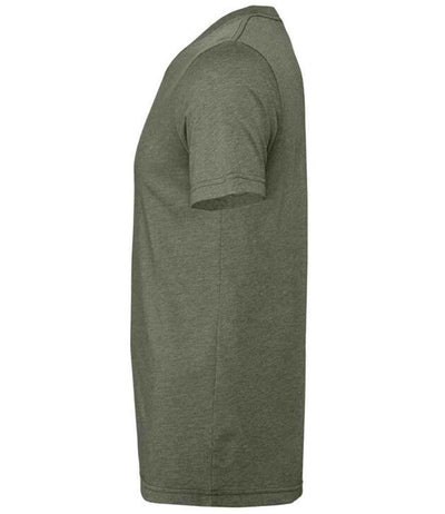 Canvas Unisex Heather CVC T-Shirt | Heather Military Green T-Shirt Bella+Canvas style-cvc3001 Schoolwear Centres