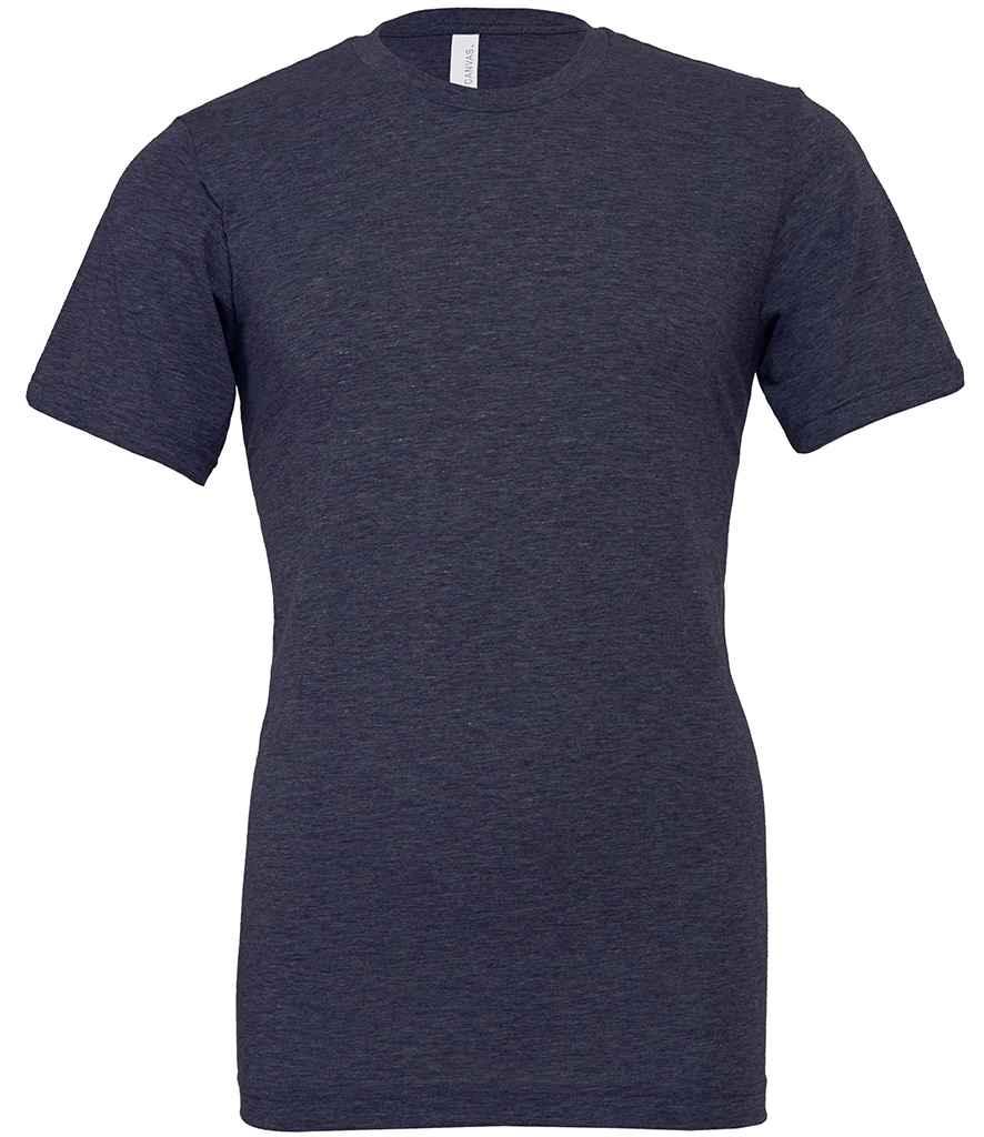 Canvas Unisex Heather CVC T-Shirt | Heather Midnight Navy T-Shirt Bella+Canvas style-cvc3001 Schoolwear Centres