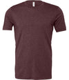Canvas Unisex Heather CVC T-Shirt | Heather Maroon T-Shirt Bella+Canvas style-cvc3001 Schoolwear Centres
