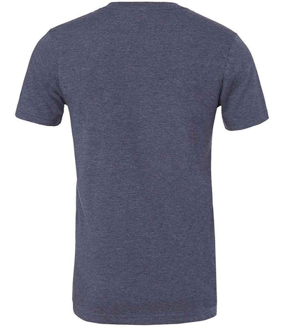Canvas Unisex Heather CVC T-Shirt | Heather Navy T-Shirt Bella+Canvas style-cvc3001 Schoolwear Centres