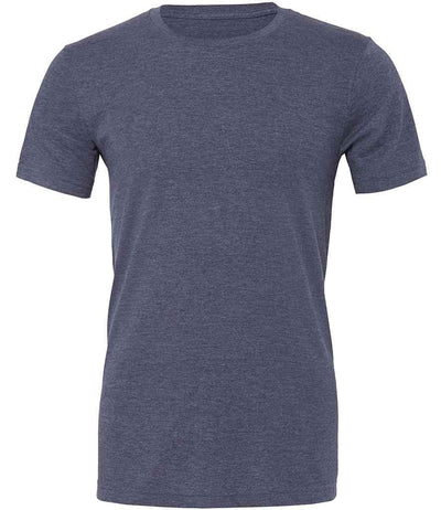 Canvas Unisex Heather CVC T-Shirt | Heather Navy T-Shirt Bella+Canvas style-cvc3001 Schoolwear Centres