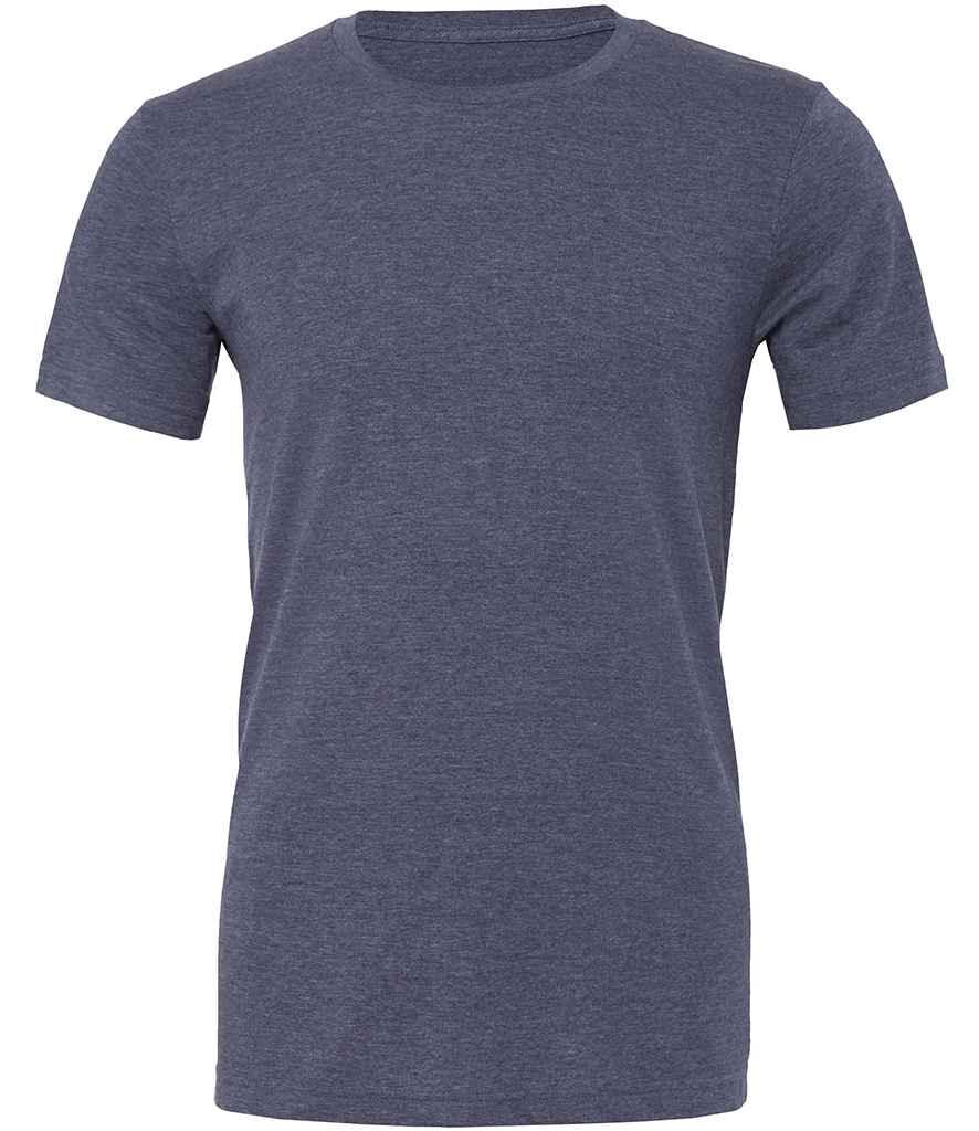 Canvas Unisex Heather CVC T-Shirt | Heather Navy T-Shirt Bella+Canvas style-cvc3001 Schoolwear Centres
