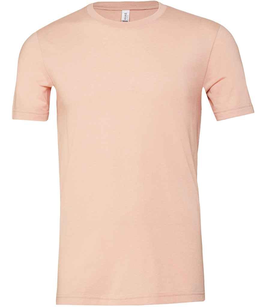 Canvas Unisex Heather CVC T-Shirt | Heather Peach T-Shirt Bella+Canvas style-cvc3001 Schoolwear Centres