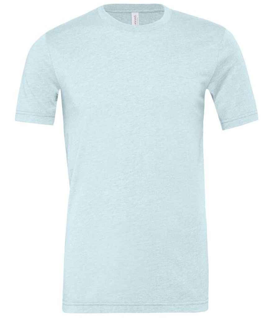 Canvas Unisex Heather CVC T-Shirt | Heather Prism Ice Blue T-Shirt Bella+Canvas style-cvc3001 Schoolwear Centres