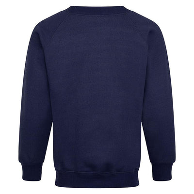 Chalkwell Hall Schools | Navy Blue Sweatshirts | Navy Blue Sweat Cardigan with School Logo