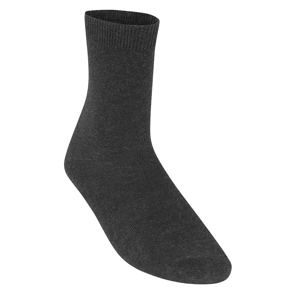 Smooth Knit Ankle Socks | White | Navy | Black | Charcoal | Brown - Schoolwear Centres | School Uniform Centres
