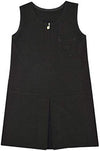 Cherry-Pocket-Pinafore-Heart-Zip | Grey | Black  | Navy Blue | Brown | Bottle - Schoolwear Centres | School Uniform Centres