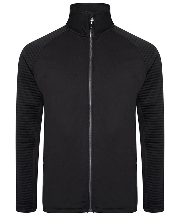 Black/Black - Collective full-zip core stretch Sweatshirts Dare 2B Jackets - Fleece, New For 2021, New In Autumn Winter, New In Mid Year, Recycled Schoolwear Centres