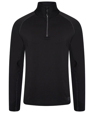 Black - Fuser 1/4 zip core stretch Sports Overtops Dare 2B Jackets - Fleece, New For 2021, New In Autumn Winter, New In Mid Year, Recycled Schoolwear Centres