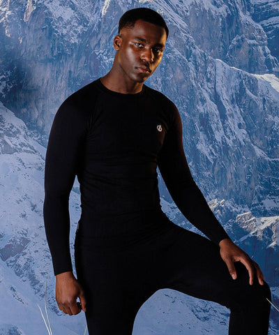 Black - Zone In long sleeve base top Baselayers Dare 2B Baselayers, New For 2021, New In Autumn Winter, New In Mid Year Schoolwear Centres