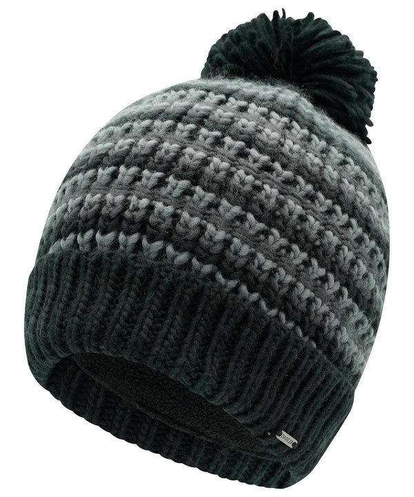 Black/Ebony Grey - Headstart fleece- lined beanie Hats Dare 2B New For 2021, New In Autumn Winter, New In Mid Year, Seasonal Styling, Winter Essentials Schoolwear Centres