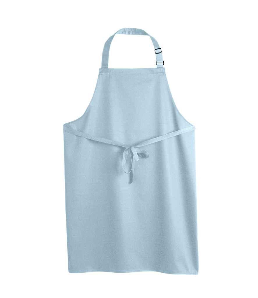 Dennys Polyester Bib Apron | Light Blue Apron Dennys style-de100 Schoolwear Centres