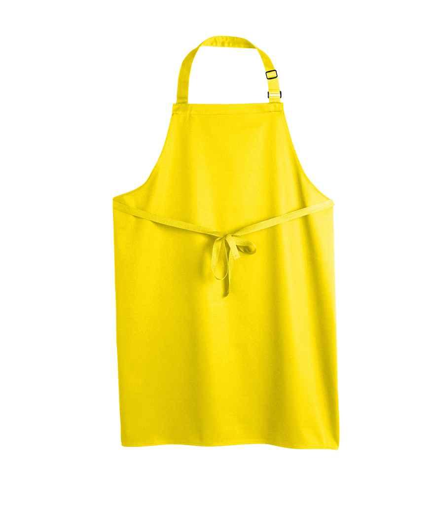 Dennys Polyester Bib Apron | Lemon Apron Dennys style-de100 Schoolwear Centres