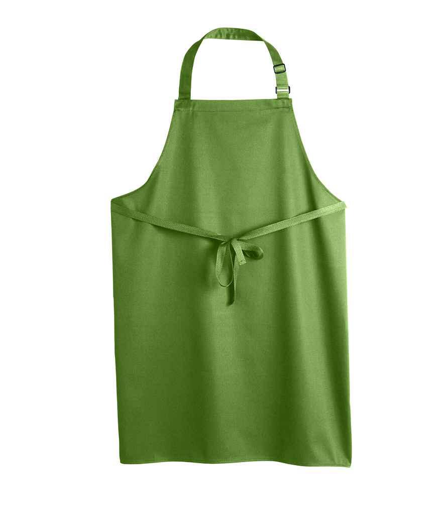 Dennys Polyester Bib Apron | Light Olive Apron Dennys style-de100 Schoolwear Centres