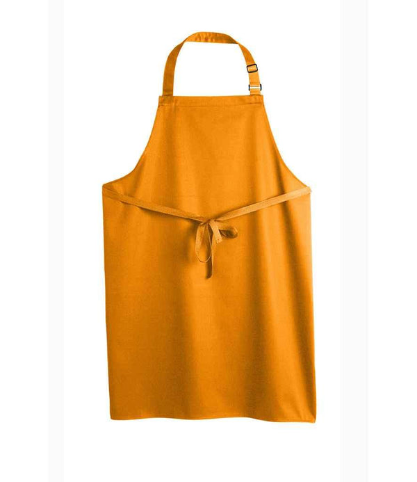 Dennys Polyester Bib Apron | Orange Apron Dennys style-de100 Schoolwear Centres