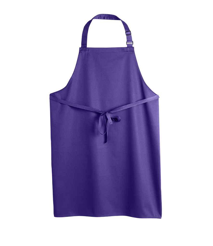 Dennys Polyester Bib Apron | Purple Apron Dennys style-de100 Schoolwear Centres