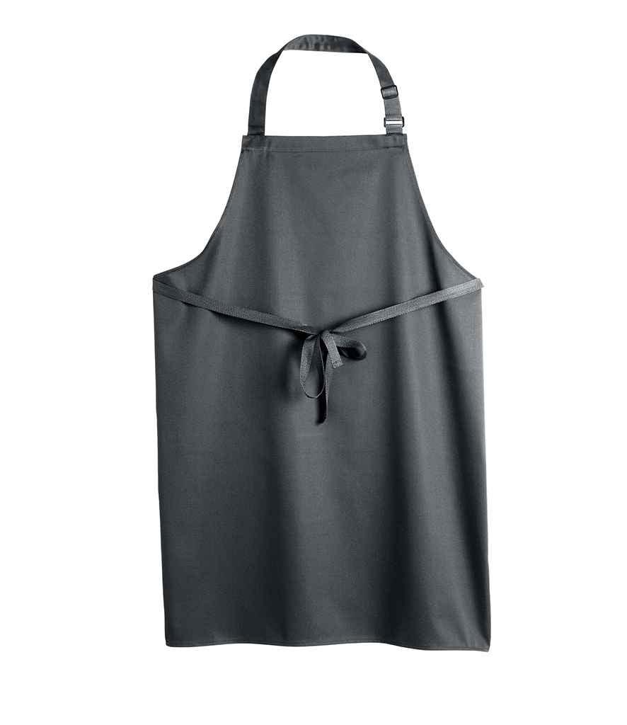 Dennys Polyester Bib Apron | Storm Grey Apron Dennys style-de100 Schoolwear Centres