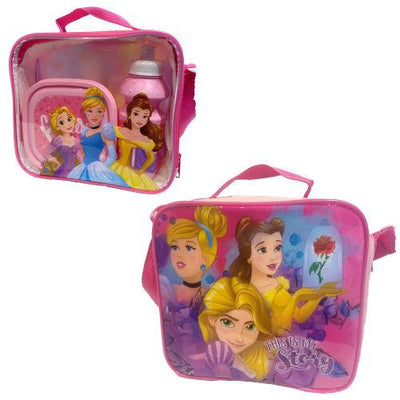 Lunch Bag (3 Piece) Sets | Baby Shark | Thomas | Batman DC | Disney Princess | Paw Patrol | Peppa & George Pig Lunchbag Accessories Schoolwear Centres Lunch Bag (3 Piece) Sets | Baby Shark | Thomas | Batman DC | Disney Princess | Paw Patrol | Peppa & George Pig Lunchbag Schoolwear Centres