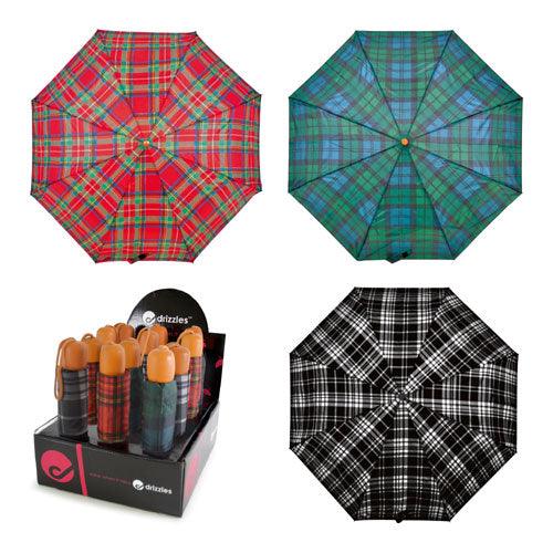 Drizzles Umbrellas Tartan | Assorted Accessories Schoolwear Centres Drizzles Umbrellas Tartan Schoolwear Centres