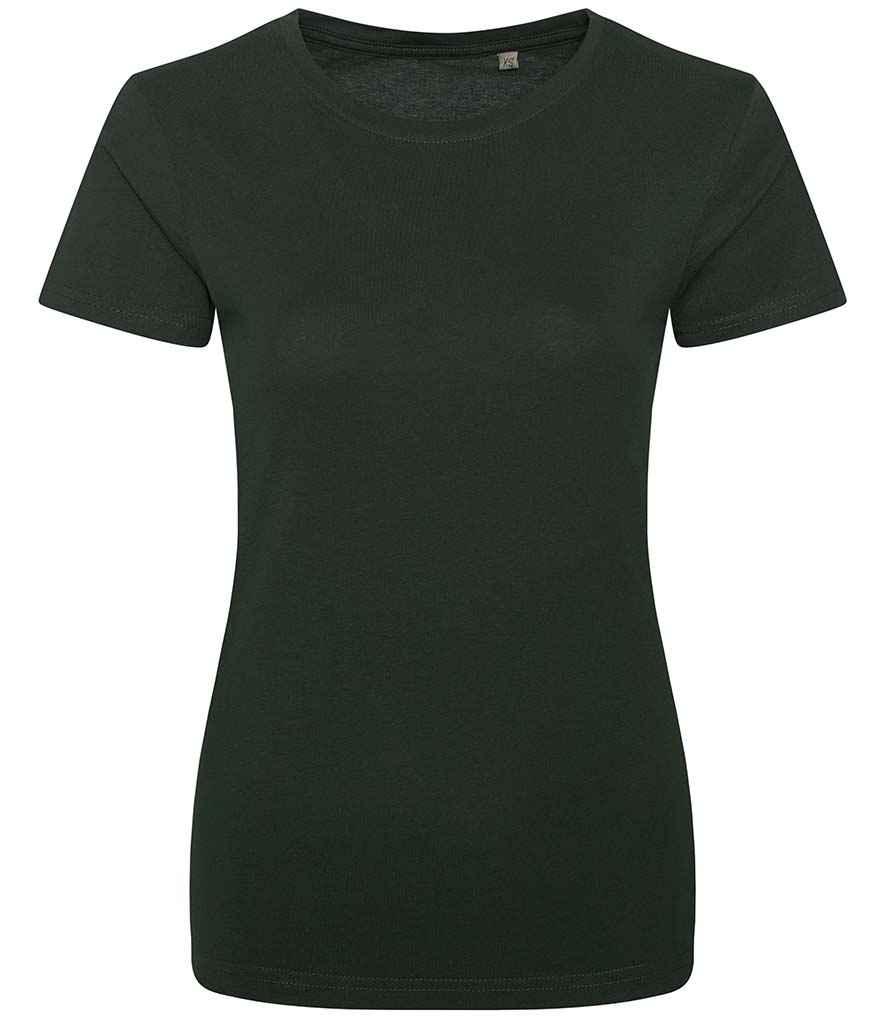 Ecologie Ladies Cascades Organic T-Shirt | Bottle Green T-Shirt Ecologie style-ea001f Schoolwear Centres