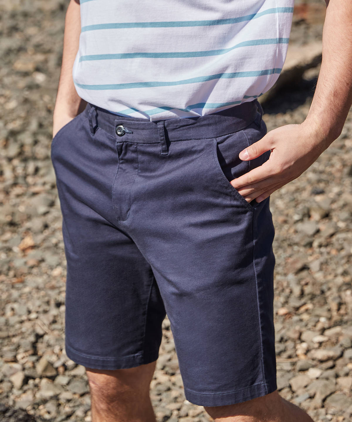 Stretch chino shorts