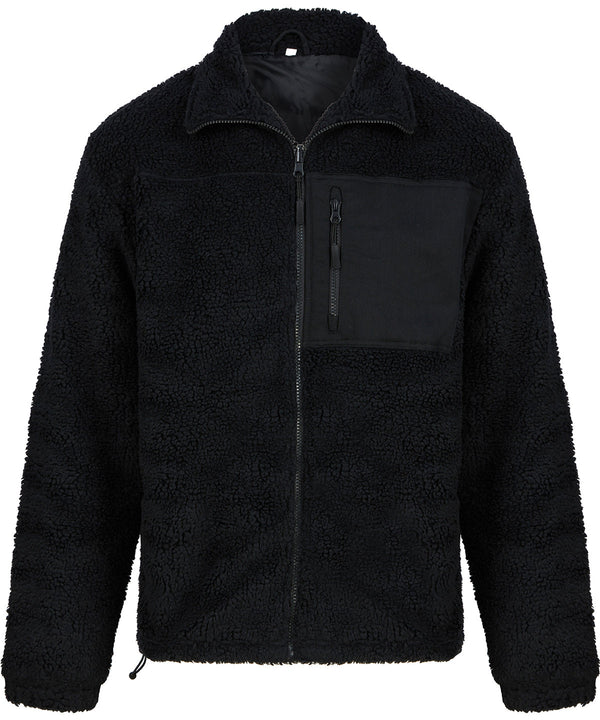 Recycled sherpa fleece