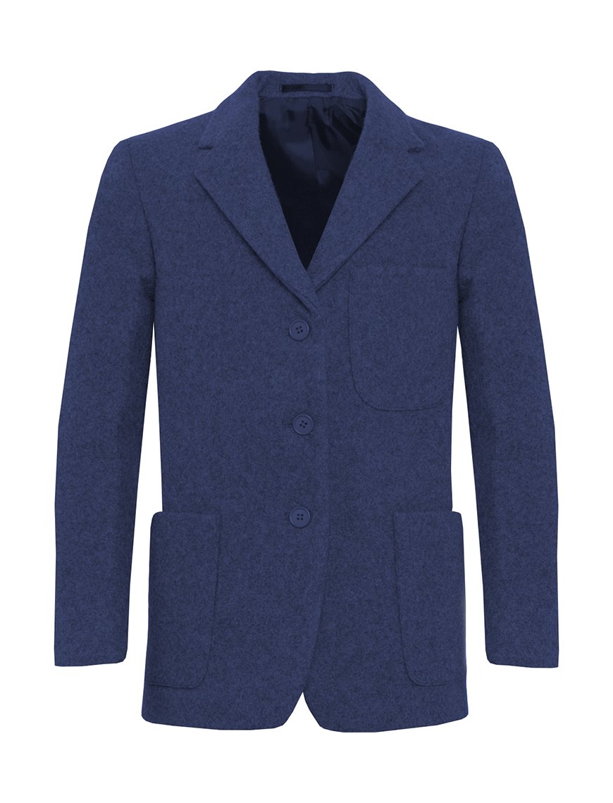 Flannel Girls Zip Entry Blazer - Schoolwear Centres | School Uniform Centres