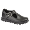 Girl - Black Patent Coated Leather Shoe - Schoolwear Centres | School Uniform Centres
